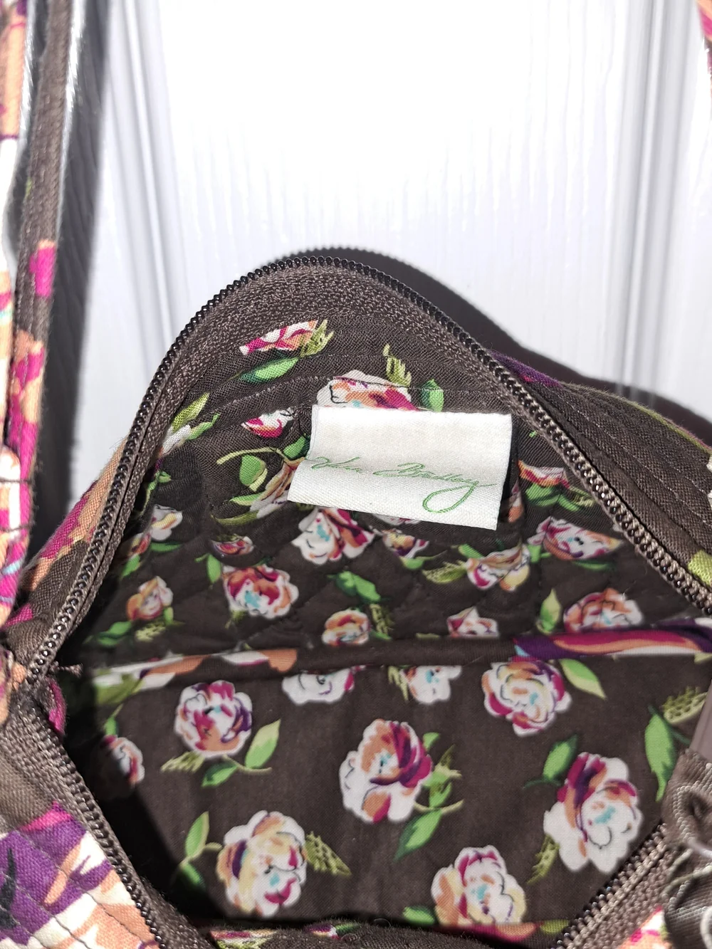 Vera Bradley Quilted Floral Mini Bag